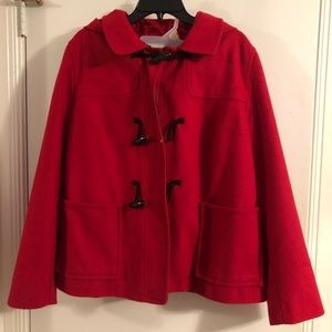 Red Peacoat